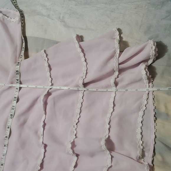 Blumarine Made in Italy Women’s Pink Layered Blouse top Size S - Picture 10 of 10